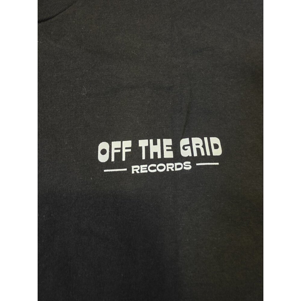 John Summit Off The Grid Records T-Shirt Mens XL Black EDM Sold Out Logo… - Picture 4 of 8